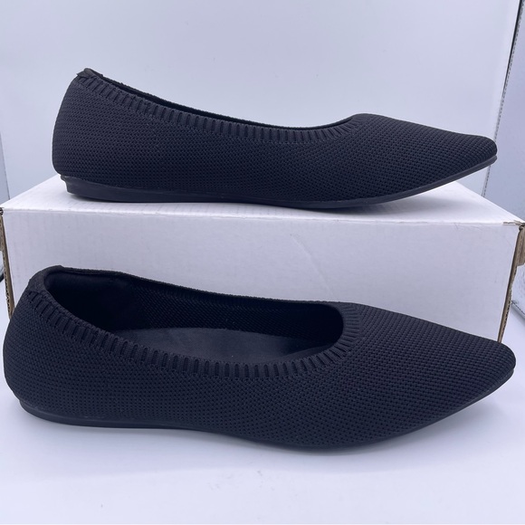 ARROMIC knit pointed toe slip on comfy casual flats women Size 7.5 - Picture 6 of 12